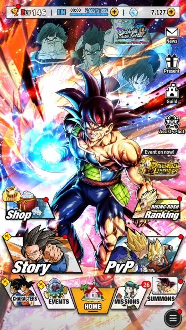 6,8M Total Power |Lvl 146|2LR+1UL|SS Goku,SS3 Goku(mini),Badrock |RA362B