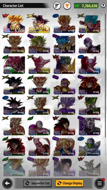 Lvl 147|7,2M TotalPower|Badrock,SS Goku|RA557B