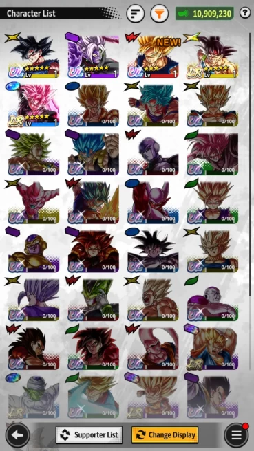 Lvl 150|10M Total Power|3k CC|2LR|3UL|Badrock,SS Goku,HcZamatsu,UI Goku,SSR Goku Black,etc|RA605B