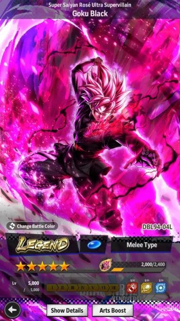 Lvl 150|10M Total Power|1 UL|1 LR|InstinctGoku,LG GokuBlack|ETC|RA640B