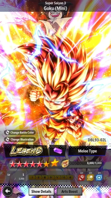 Lvl 147|6M Total Power|1 UL|1 LR|SS Goku,LG GokuMini|ETC|RA642B