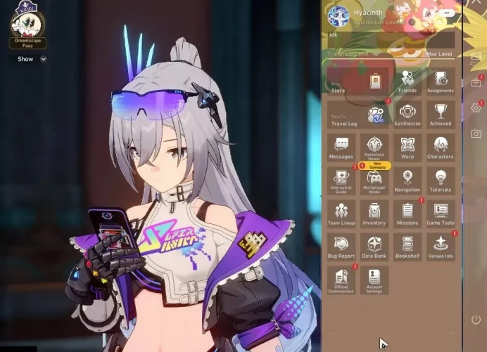 Asia|TL 70|36 SRSP|Hypercarry Team|25 Limited[SW 999,Castorice,Cyrene,Sparkle,Etc]+Sign,Kafka,Hyacine,Evernight|MC Male(HSR6872)