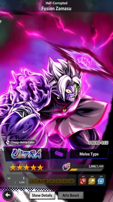 Lvl 144|8M Total Power|2 UL|0 LR|Fusion,SS Goku|ETC|RA647B