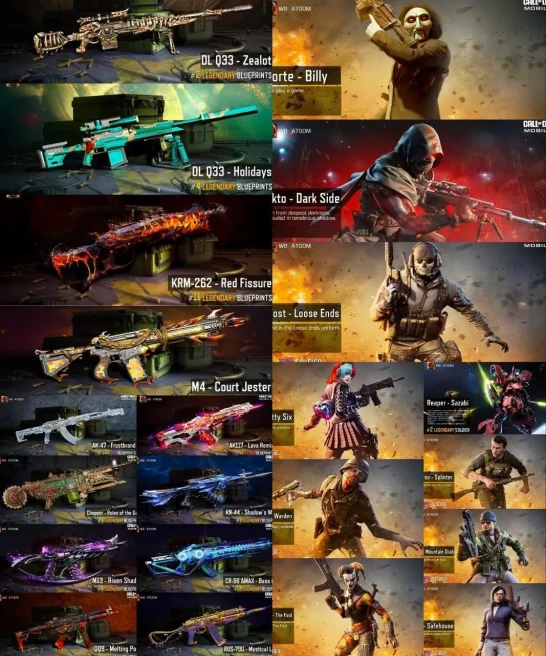 CoD Mobile | Indian 10cp | 1 Mythic | 11 Legend | Billy & nikto & ghost dlq zealot & holidays krm kitty six kn44 chopper 