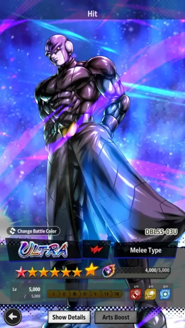 Lvl 158|16M Total Power|2 UL|0 LR|Hit,SS Goku|ETC|RA649B