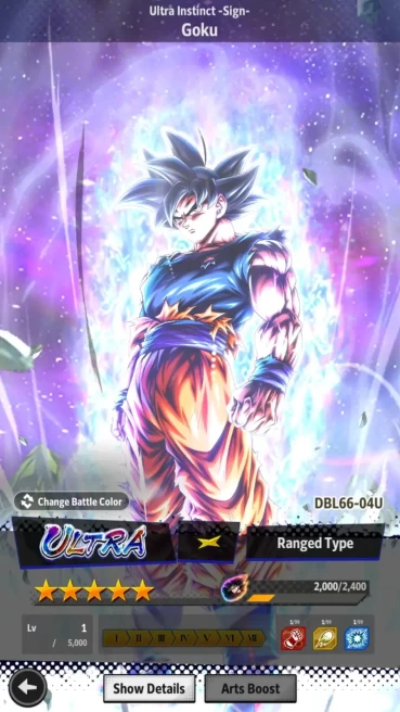 Lvl 144|9M Total Power|2 UL|0 LR|Instinct Goku,SS Goku|ETC|RA658B