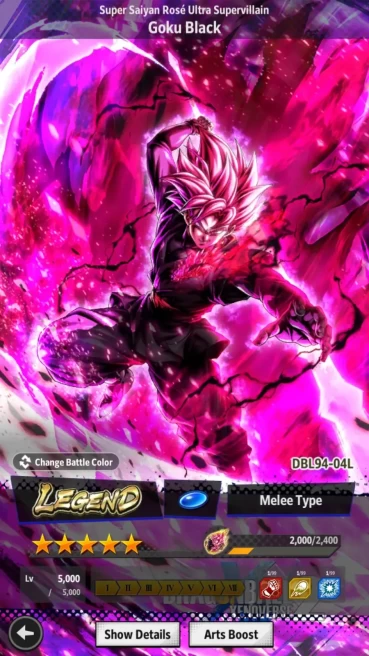 Lvl 149|13M Total Power|1 UL|1 LR|Instinct Goku,LG Goku Black|ETC|RA661B