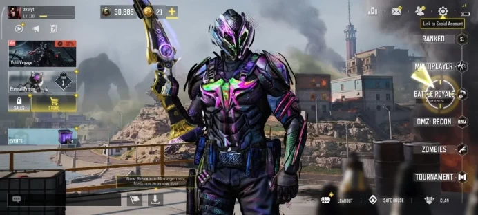 CoD Mobile | Indian 10cp | 1 Mythic | 4 Legend | RAM Nebulas Brush HS0405 Songstress ak47 icb rifle skin mace only Activision 