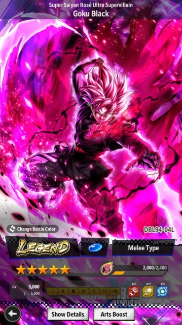 Lvl 149|15M Total Power|2 UL|1 LR|Instinct Goku,Fusion,LG Goku Black|ETC|RA663B