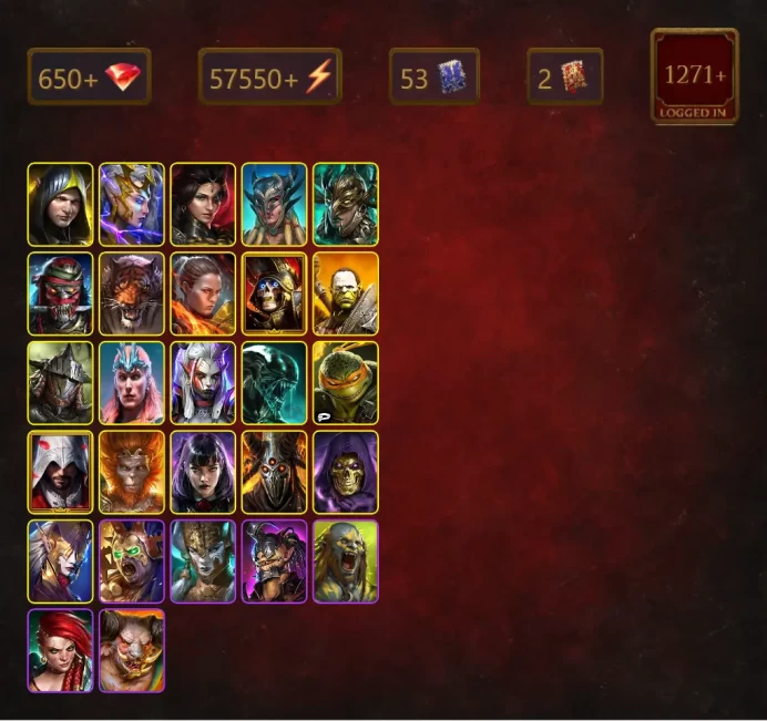 [STARTER]Onryo Ieyasu+Lanakis+Aleksandr+Deliana+Adelyn+Scyl+Leminisi the Gold-Wing+Ragash+Ronda+Deathknight+Artak+61Epics
