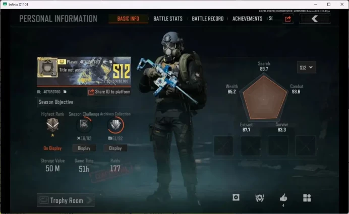 MOBILE Lvl 30 |SV 50M|CV 22,6M|MORE SKIN,DECREE LR-AR1,M4 HEAVY,03 HEAVY SS MORE DETAIL CEK AB318B