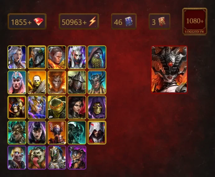 [STARTER]Yumeko+Kurosa the Covetous+Staltus+Ronda+Visix+Gurptuk Moss-Beard+Loki+Artak+Wukong+Rathalos+Scyl+Deathknight+48Epics