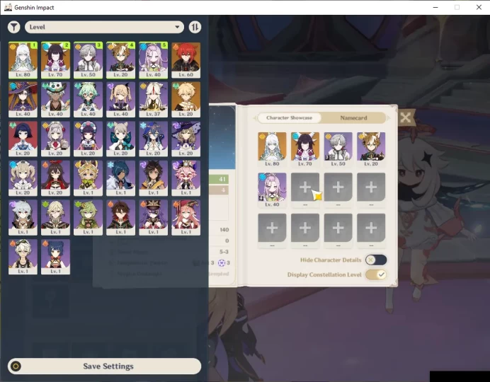 ASIA|AR 41|2 Limited+1(*5Weapon)|Zibai,Columbina|Mc Male|Low Explore Map|Fregile Resin 48|TakeMail|Check(GI5955)