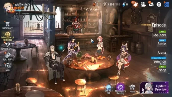 GLOBAL Unverif|New Era|6 ML(LC Bellona,ZIO,Maid Chloe)+TA Coli,AFS Flan|PoH ON|3,8K Energy+89K Stigma|Stove|Check SS(ES4690)
