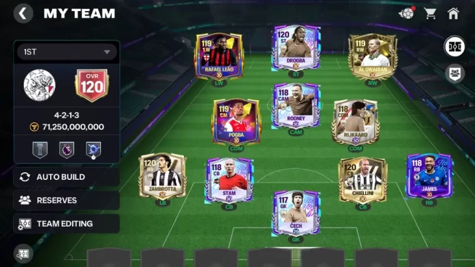 OVR 120/71B Value|6 Max EVO(Chellini Signature EVO,Zambrotta EVO,Al Owairan EVO,etc)+ Festive Cech, Stam|Log EA(FCM763)