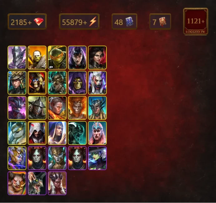 [STARTER]Helicath+Martyr+Inithwe+Artak+Michelangelo+Alice+Adelyn+Harima+Deathknight+Leminisi the Gold-Wing+Skeletor+62Epics