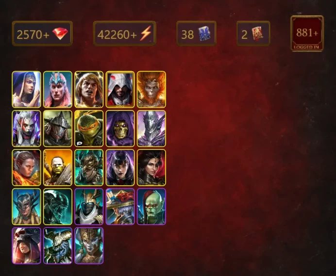 [STARTER]He-Man+Martyr+Loki+Ezio Auditore+Wukong+Visix+Rathalos+Michelangelo+Skeletor+Inithwe+Ronda+Artak+44Epics