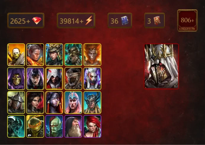 [STARTER]Siegfrund+Kyoku+Artak+Ronda+Harima+Leminisi the Gold-Wing+Wukong+Skeletor+Alice+Ezio Auditore+43Epics