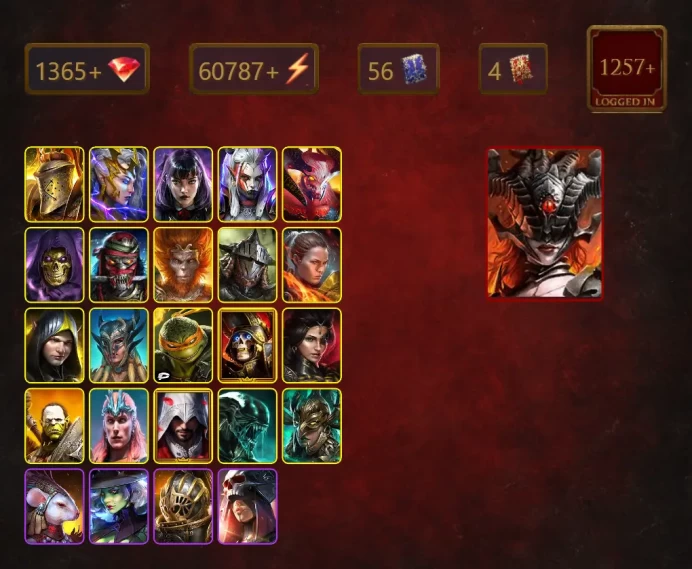 [STARTER]Onryo Ieyasu+Mortu-Macaab+Kurosa the Covetous+Helior+Deliana+Alice+Visix+Skeletor+Wukong+Rathalos+Big 'Un+Ronda+56Epics