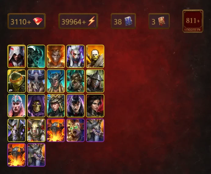 [STARTER]Harima+Prince Kymar+Ezio Auditore+Xenomorph+Packmaster Shy'ek+Admiral Blacktusk+Wukong+Caolite the Asharrow+42Epics