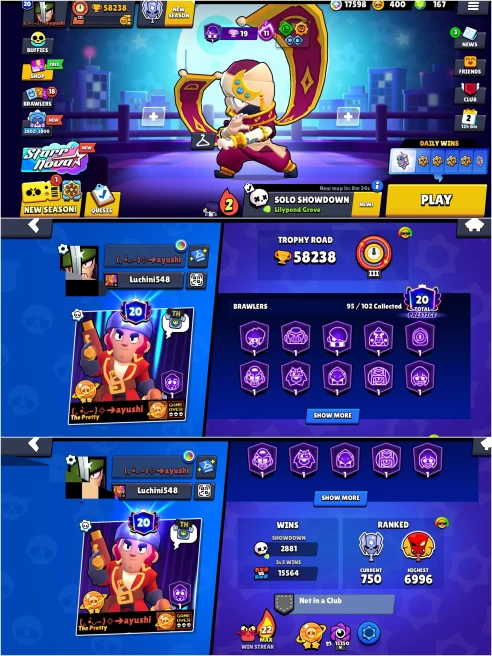 OP BS 58.2k TROPHY, 95/102 UNLOCKED,43 HYPER CHARGED,5 MAXED,249 OP SKINS [4 MYTHIC+5 LEGENDARY+4 HYPERCHARGED],852 PINS,436 ICON,217 SPRAYS