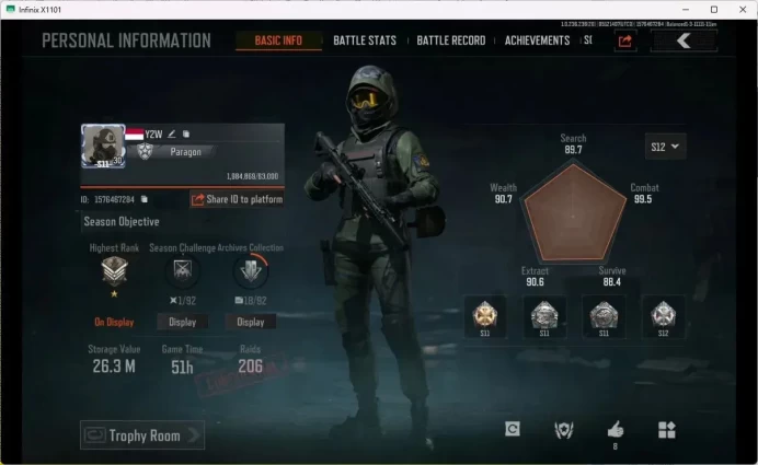 MOBILE Lvl 30 |SV 26.3M|CV 17,3M|MORE SKIN,DECREE VSS,S SHOVEL,WIRE SET,MORE RED ITEM|MORE DETAIL CEK AB339B
