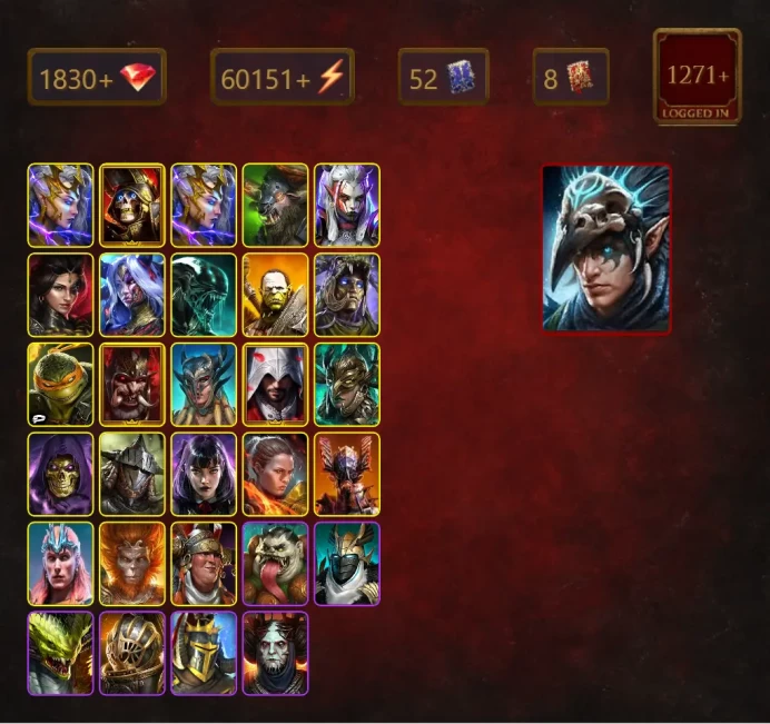[STARTER]Nais the Shadowthief+Riho+Deliana+Deathknight+Deliana+Hakkorhn Smashlord+Visix+Adelyn+Jingwon+Xenomorph+Artak+59Epics