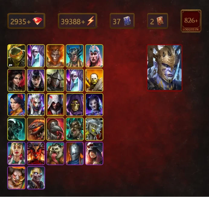 [STARTER]Sulfuryion+Lilitu+Gharol+Michelangelo+Wukong+Scyl+Loki+Adelyn+Alice+Rathalos+Lilitu+Artak+Minaya+Visix+43Epics