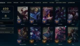 LOL41 301 Skins 171 Champions 169,699 SE DJ Sona SKT T1 Lee Sin Fnatic Corky