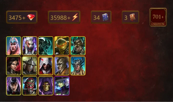 [STARTER]Wallmaster Othorion+Onryo Ieyasu+Loki+Visix+Xenomorph+Michelangelo+Leminisi the Gold-Wing+Adelyn+Rathalos+36Epics