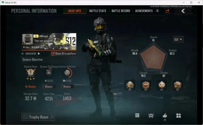 MOBILE Lvl 30|SV 32,7M|CV 48K|MORE SKIN,KOI LR-AR2,FRUIT AR-57,M4 HEAVY,B MACHETE,UTOPIA|MORE RED ITEM|MORE DETAIL CEKAB354B