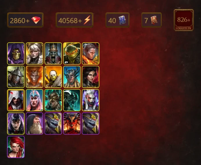 [STARTER]Georgid+Senna Amberheart+Skeletor+Michelangelo+Ronda+Rathalos+Wukong+Artak+Scyl+Adelyn+Ezio Auditore+Loki+37Epics