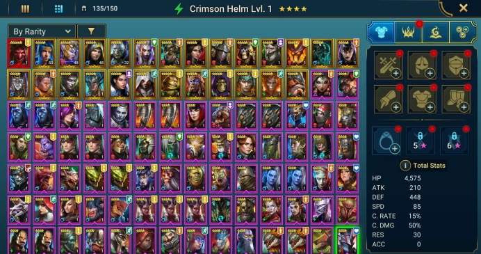Starter with Mythical - Komidus : 92k energy / 62 mln coins / Ankora, Drexthar, Sethallia, Arix, Ninja + 20 Login Legendaries