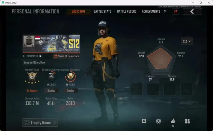 MOBILE Lvl 30|SV 110,7M|CV 103,9M|MORE SKIN,SYMPHONY AUG,DECREE VSS|MORE DETAIL CEK AB358B