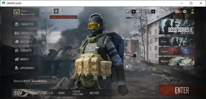 MOBILE Lv30|SV 35M|CV 19M|3 Set|B AK-74N,QS AKS-74U,Peak AEK,SS Groza,SS T03,Etc|HLC Tactical,03 Heavy|CN Off|Infinite(AB3127)