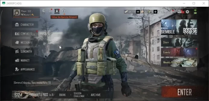 MOBILE Lv30|SV 24,2M|CV 15M|Peace Set,Wire Set|AKM SS,AK-74N B,AKS-74U QS,Groza SS,SCAR-L SS,Etc|M4 Heavy|CN ON|Infinite(AB3128)