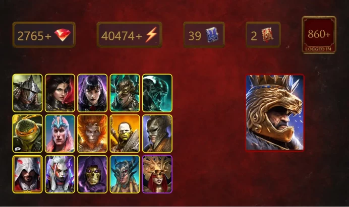 [STARTER]Androc+Wallmaster Othorion+Rathalos+Adelyn+Alice+Leminisi the Gold-Wing+Xenomorph+Michelangelo+Loki+Wukong+38Epics