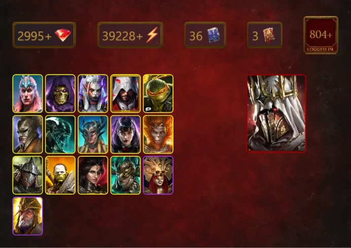 [STARTER]Siegfrund+Wallmaster Othorion+Loki+Skeletor+Visix+Ezio Auditore+Michelangelo+Xenomorph+Scyl+Alice+Wukong+35Epics