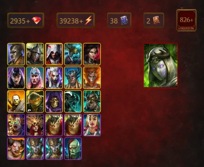 [STARTER]Theodosia+Wallmaster Othorion+Rathalos+Ezio Auditore+Lord Entertainer Fabian+Adelyn+Alice+Loki+Visix+Scyl+45Epics