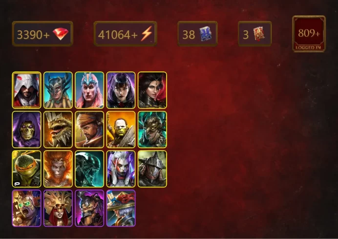 [STARTER]Armanz the Magnificent+Legate Teox+Ezio Auditore+Blizaar the Howler+Scyl+Loki+Alice+Adelyn+Skeletor+Astralon+42Epics