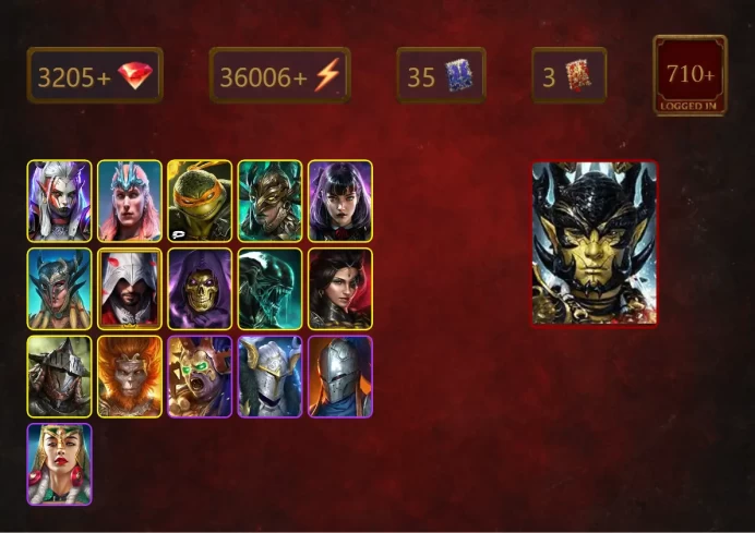 [STARTER]Aphidus+Odin+Visix+Loki+Michelangelo+Leminisi the Gold-Wing+Alice+Scyl+Ezio Auditore+Skeletor+Xenomorph+Adelyn+29Epics