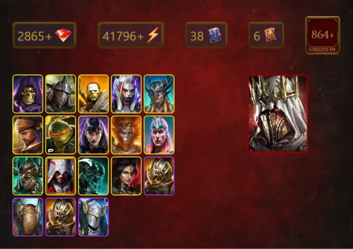 [STARTER]Siegfrund+Armanz the Magnificent+Skeletor+Rathalos+Artak+Visix+Scyl+Michelangelo+Alice+Wukong+Loki+40Epics