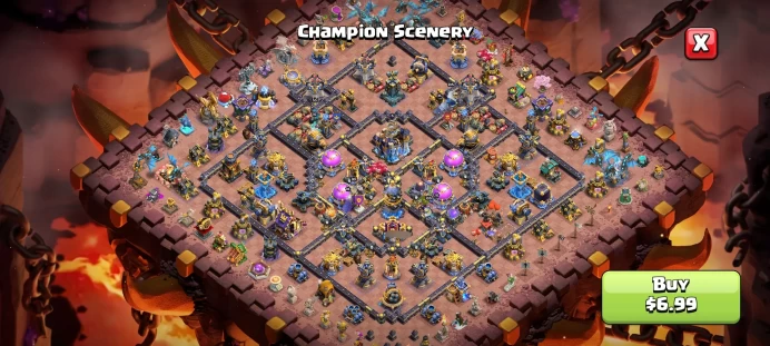Th18 [ 15 Rare Epic Max ] All 6 Heroes Max, Nc Available { Rank 394 Global } 5420 WAR STAR, ATB 6127, 23k Legend Trophy, 275 Wall Max, Full Def