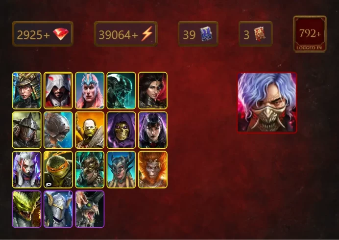 [STARTER]Toshiro+Harima+Ezio Auditore+Loki+Xenomorph+Adelyn+Rathalos+Nogdar+Artak+Skeletor+Alice+Visix+Michelangelo+32Epics