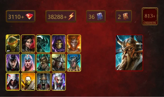 [STARTER]Alaz+Georgid+Michelangelo+Adelyn+Xenomorph+Skeletor+Wukong+Alice+Loki+Leminisi the Gold-Wing+Rathalos+Scyl+35Epics