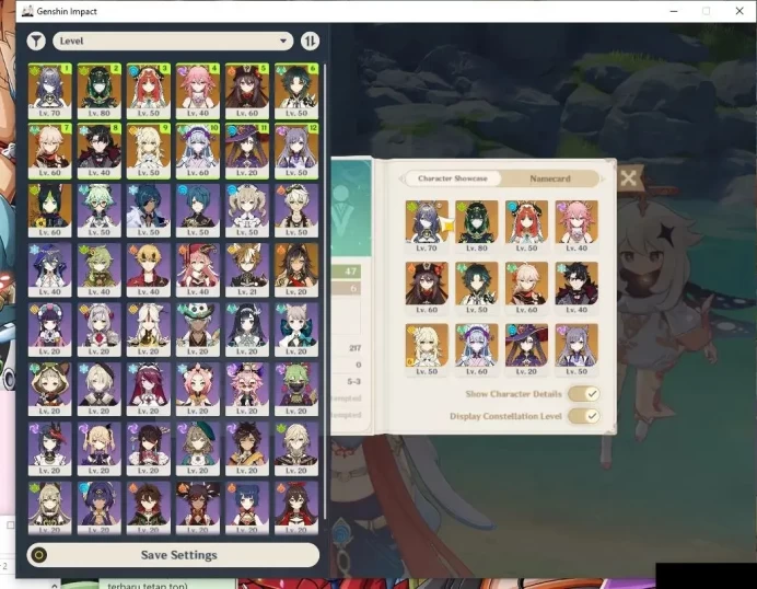 ASIA|AR 47|8 Limited+2(*5Weapon)|Nefer+sign,Lauma,Nilou,Kazuha,HuTao,Xiao,YaeMiko,Wriothesley|Mc Female|TakeMail|(GI6336)