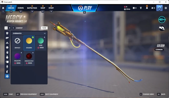 3 Gold Weapons / Full Mail Access / see the picture / Please Read Description / Catali