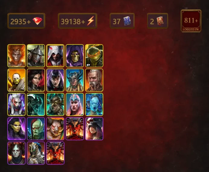 [STARTER]Siphi+Taras+Wukong+Rathalos+Blind Seer+Ezio Auditore+Skeletor+Michelangelo+Artak+Adelyn+Alice+Scyl+Visix+44Epics