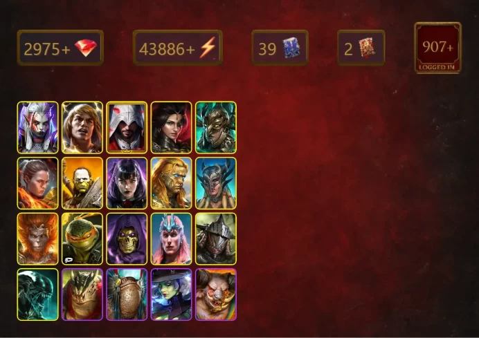 [STARTER]He-Man+Cardiel+Visix+Ezio Auditore+Adelyn+Leminisi the Gold-Wing+Ronda+Artak+Alice+Bivald +Scyl+Wukong+39Epics