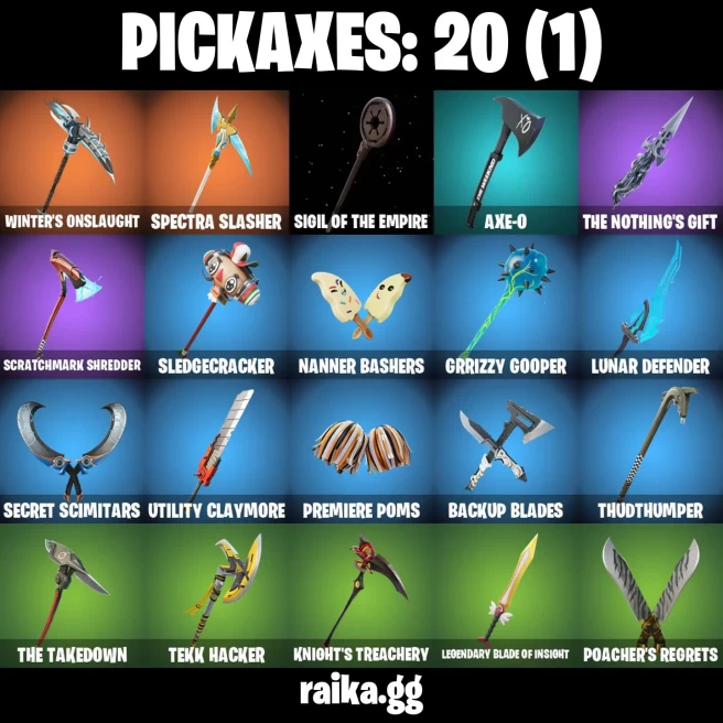 14 skins | Harbinger Armor Omegarok | Knight's Helm | Paradigm (Reality-659) | Shock Brawler Oscar | Pony Tails | A2955